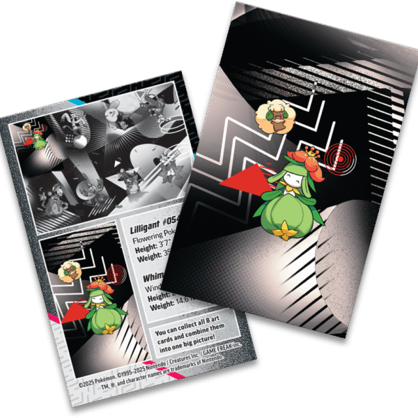 Scarlet & Violet - Black Bolt & White Flare - Unova Mini Tin - Lilligant