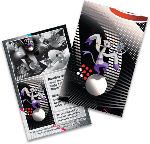 Scarlet & Violet - Black Bolt & White Flare - Unova Mini Tin - Mienshao