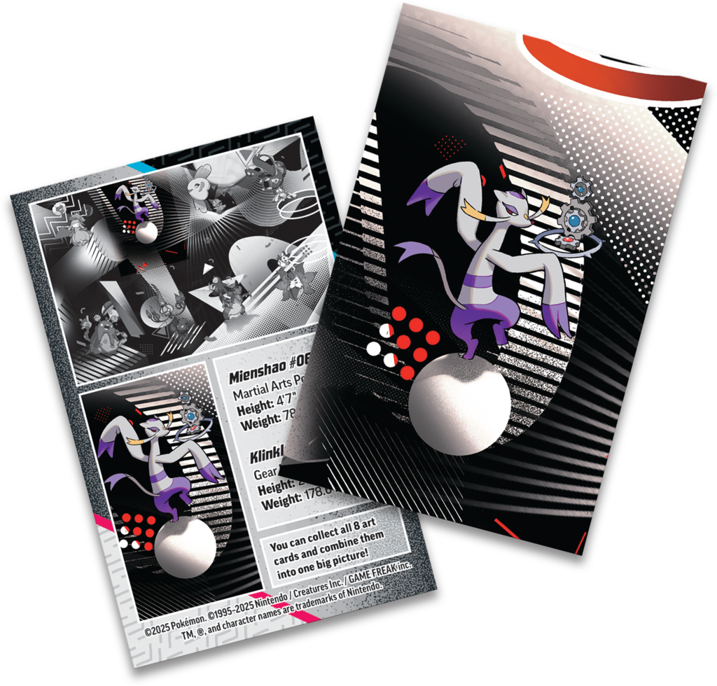 Scarlet & Violet - Black Bolt & White Flare - Unova Mini Tin - Mienshao
