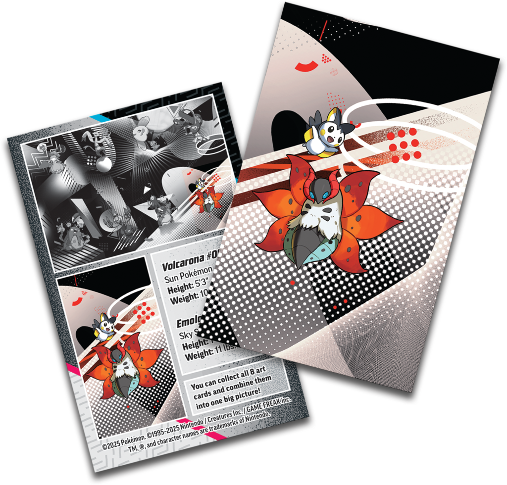 Scarlet & Violet - Black Bolt & White Flare - Unova Mini Tin - Volcarona
