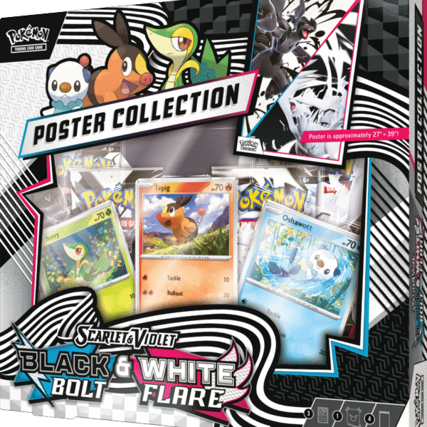 Scarlet & Violet - White Flare & Black Bolt - Unova Poster Collection