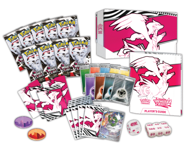 Scarlet & Violet - White Flare - Elite Trainer Box - obrazek 2