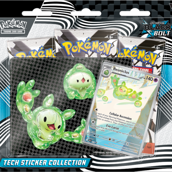 Scarlet & Violet - Black Bolt - Tech Sticker - Reuniclus