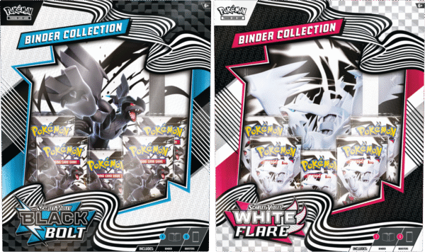 Scarlet & Violet - Black Bolt & White Flare - Binder Collection - komplet