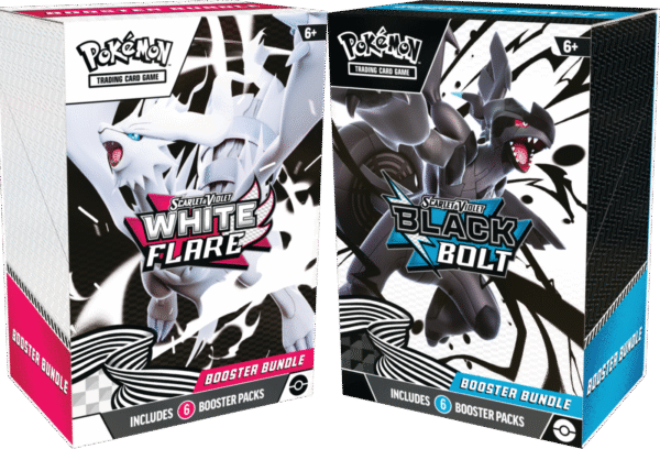 Scarlet & Violet - Black Bolt & White Flare - Booster Bundle (komplet)