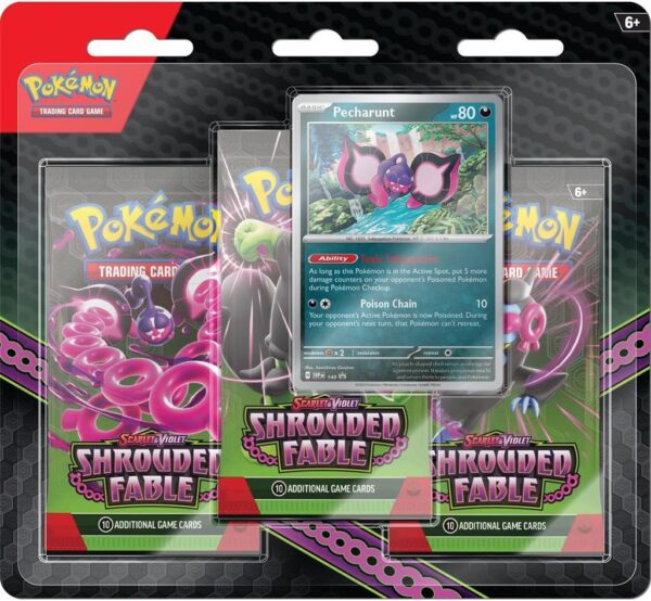 Shrouded Fable - 3-Pack Blister (Pecharunt)