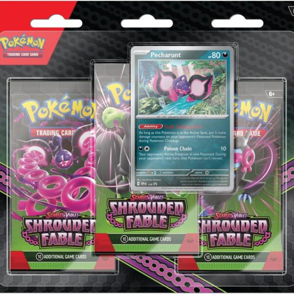 Shrouded Fable - 3-Pack Blister (Pecharunt)