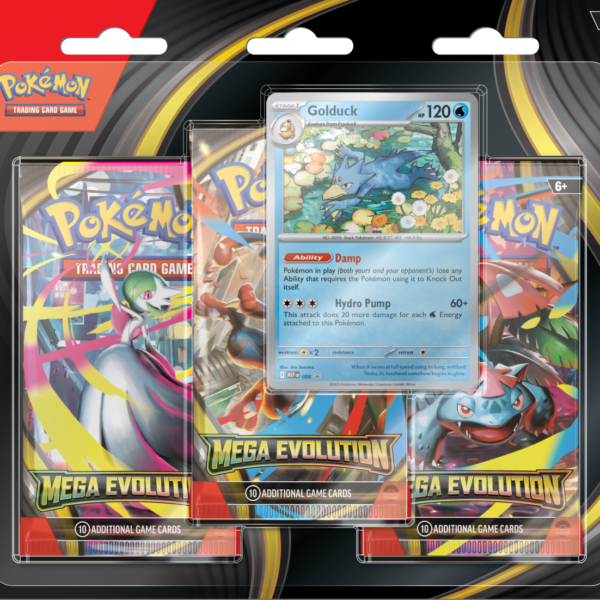 Mega Evolution - 3-Pack Blister - Golduck