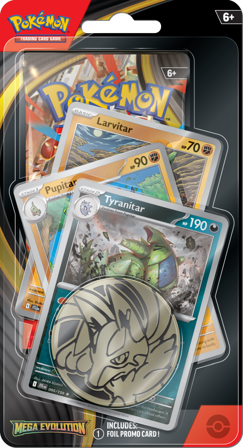 Mega Evolution - Premium Checklane Blister - Tyranitar
