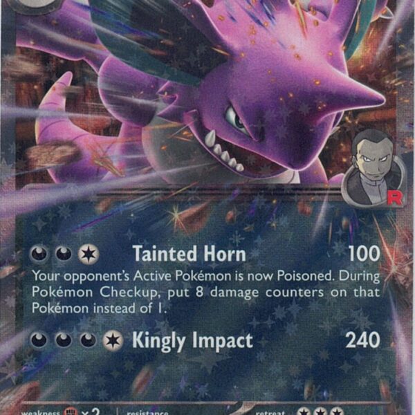 Team Rocket's Nidoking ex SVP 217