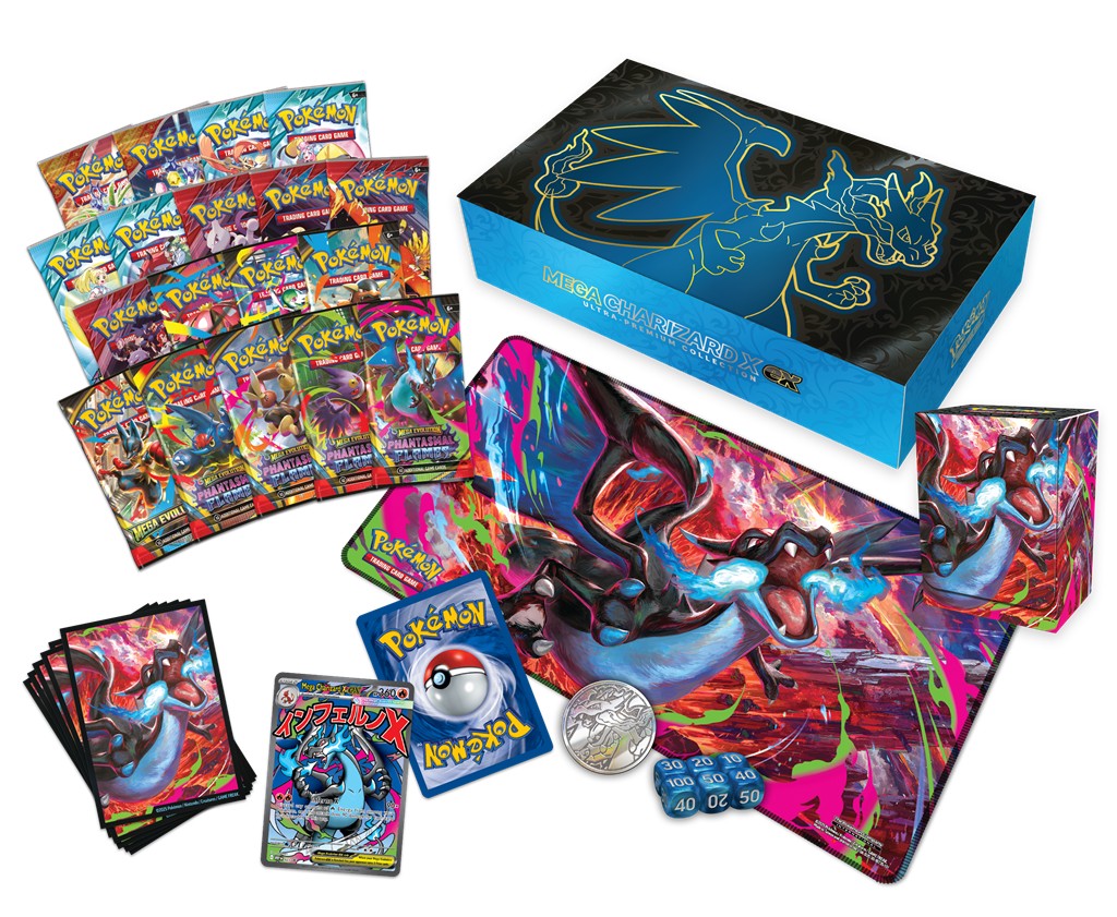 Mega Charizard X ex - Ultra-Premium Collection - obrazek 2