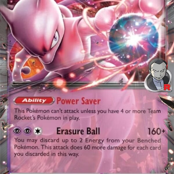 Team Rocket's Mewtwo ex SVP 216
