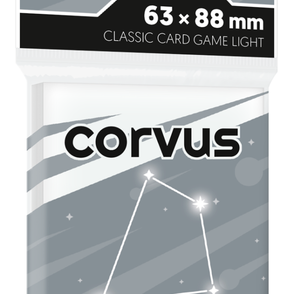 Koszulki na karty Rebel (63x88 mm) Corvus Light, 100 sztuk