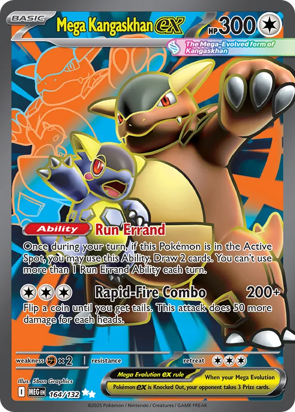 Mega Kangaskhan ex (MEG 164)