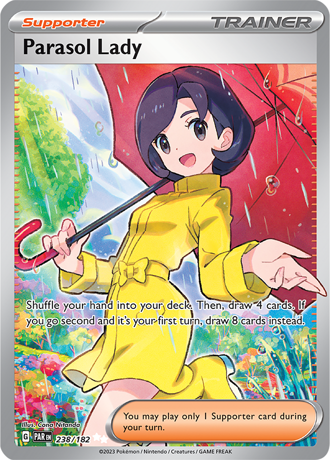 Parasol Lady (PAR 238) - off center!