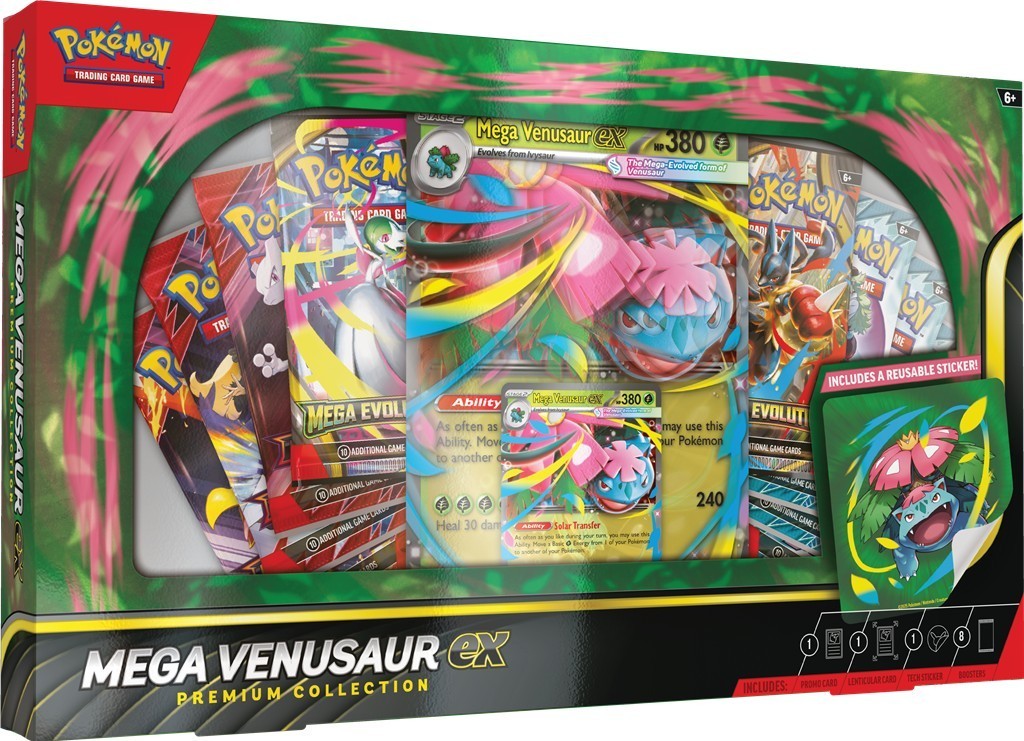 Mega Venusaur ex Premium Collection - obrazek 2