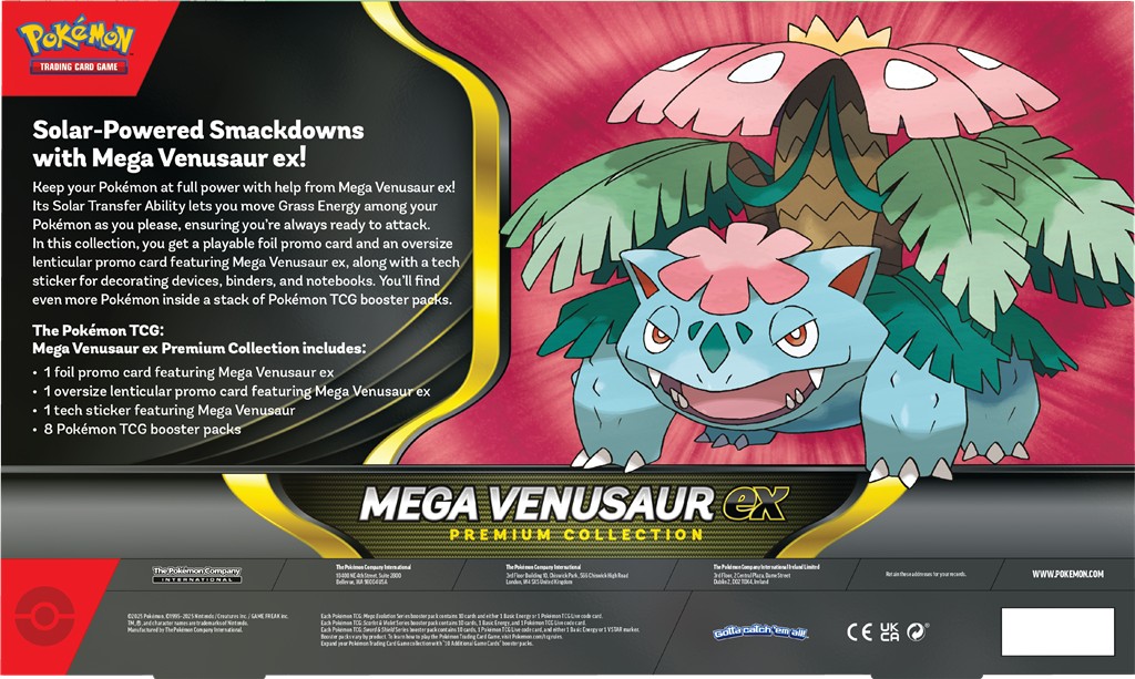 Mega Venusaur ex Premium Collection - obrazek 4