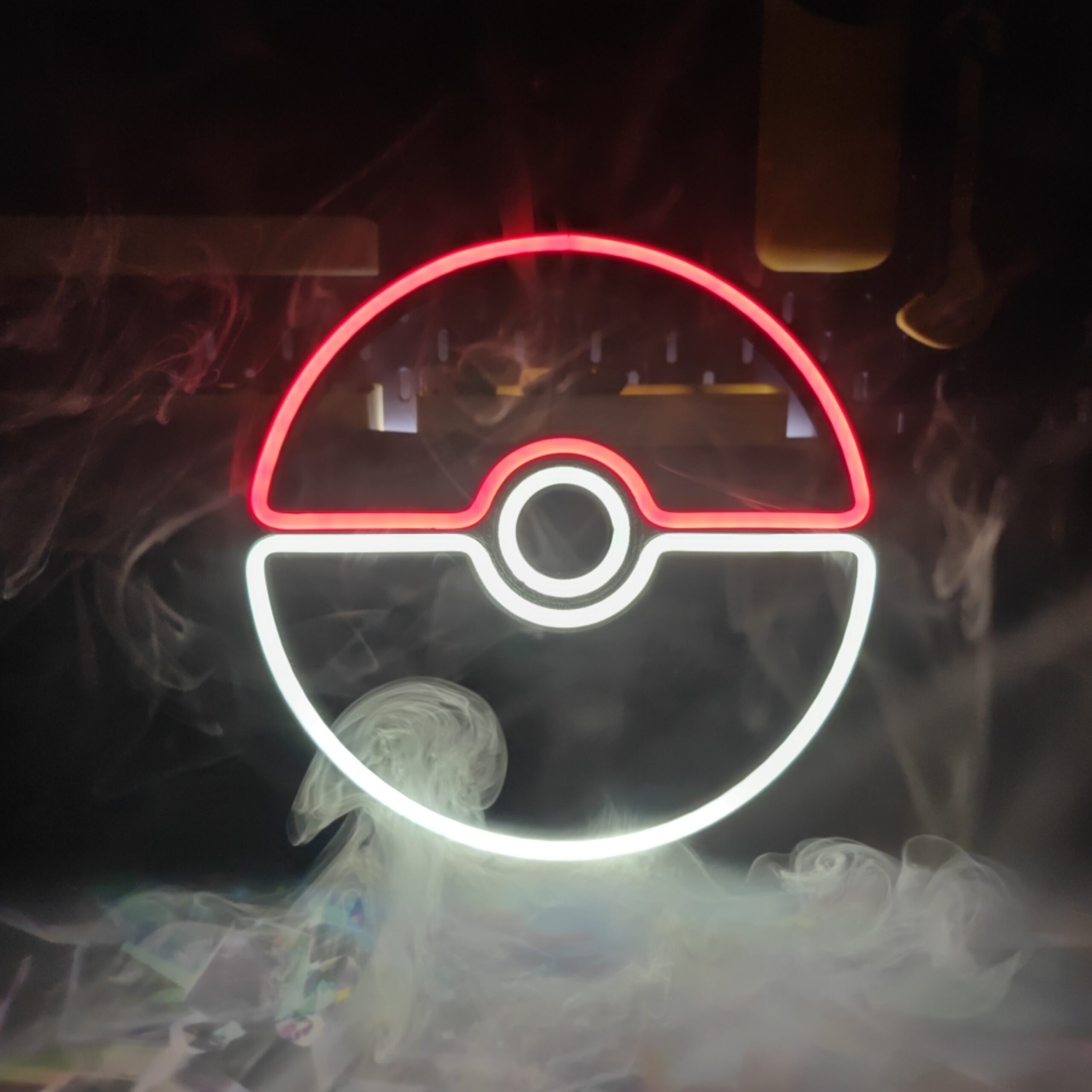 Neon led Poké Ball - obrazek 2
