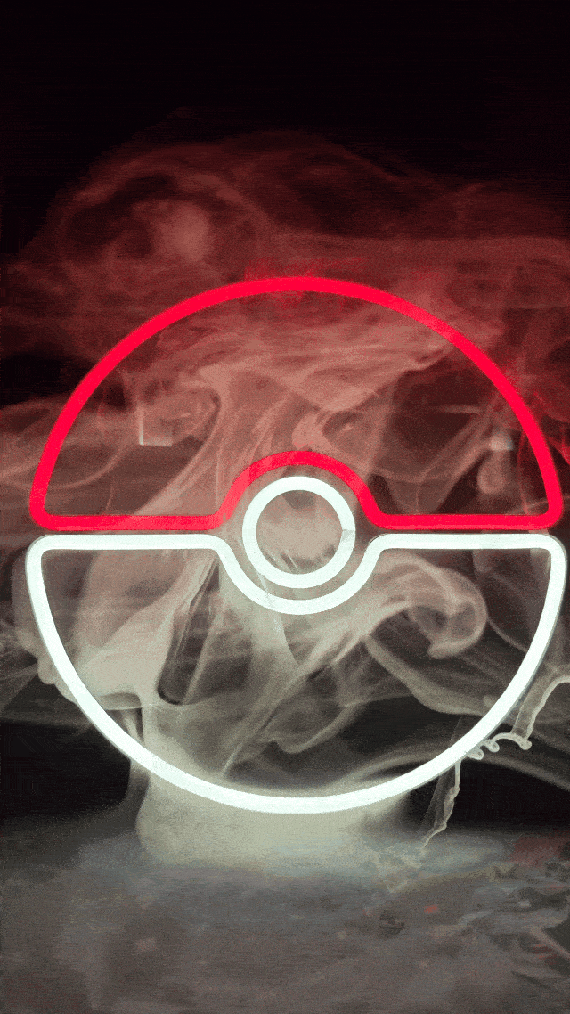 Neon led Poké Ball