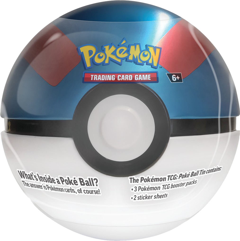 Poké Ball tin 2025 - Great Ball - obrazek 2