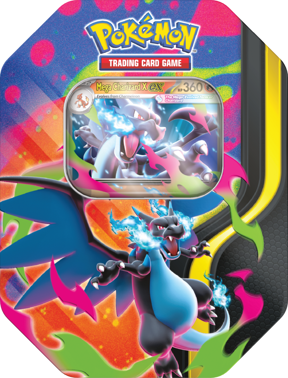 Mega Charizard Tin: Mega Charizard X ex