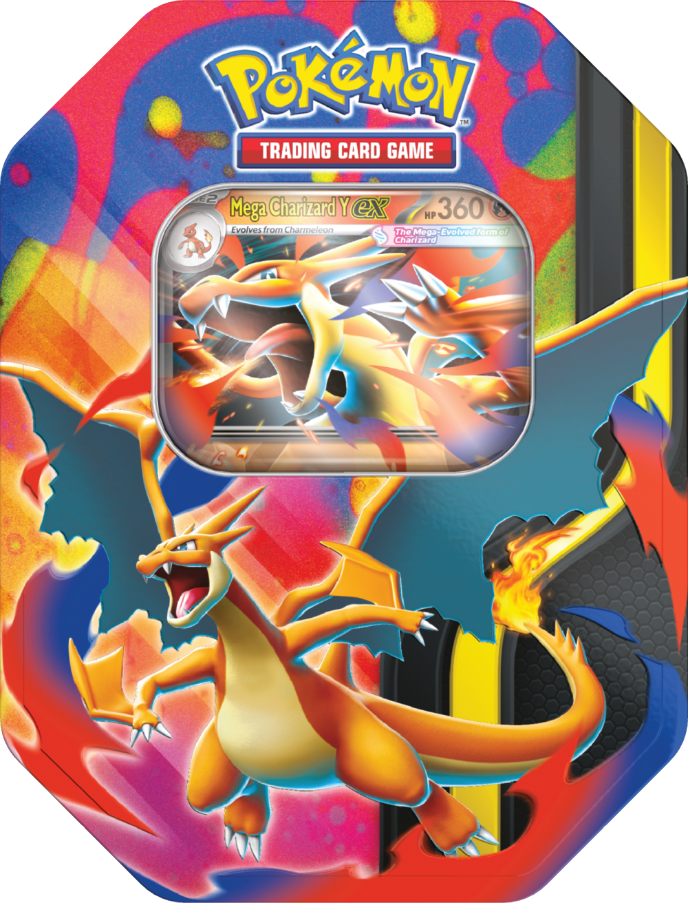 Mega Charizard Tin: Mega Charizard Y ex
