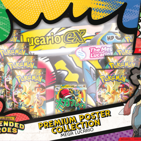 Ascended Heroes – Premium Poster Collection – Mega Lucario