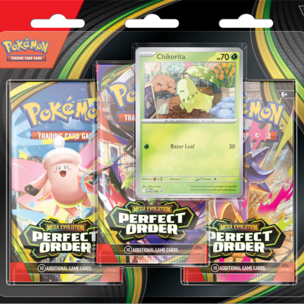 Perfect Order - 3-Pack blister Chikorita